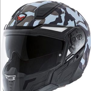 NEXX X40 Concrete Camo Motorcycle Helmet- New